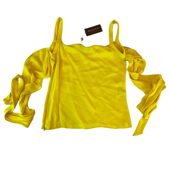 Authentic GUCCI Silk Blouse NWT - Picture 2 of 8